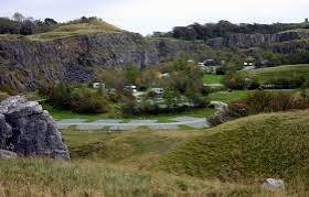 Grin Low hilltop Solomon's Temple viewpoint Peak District panorama