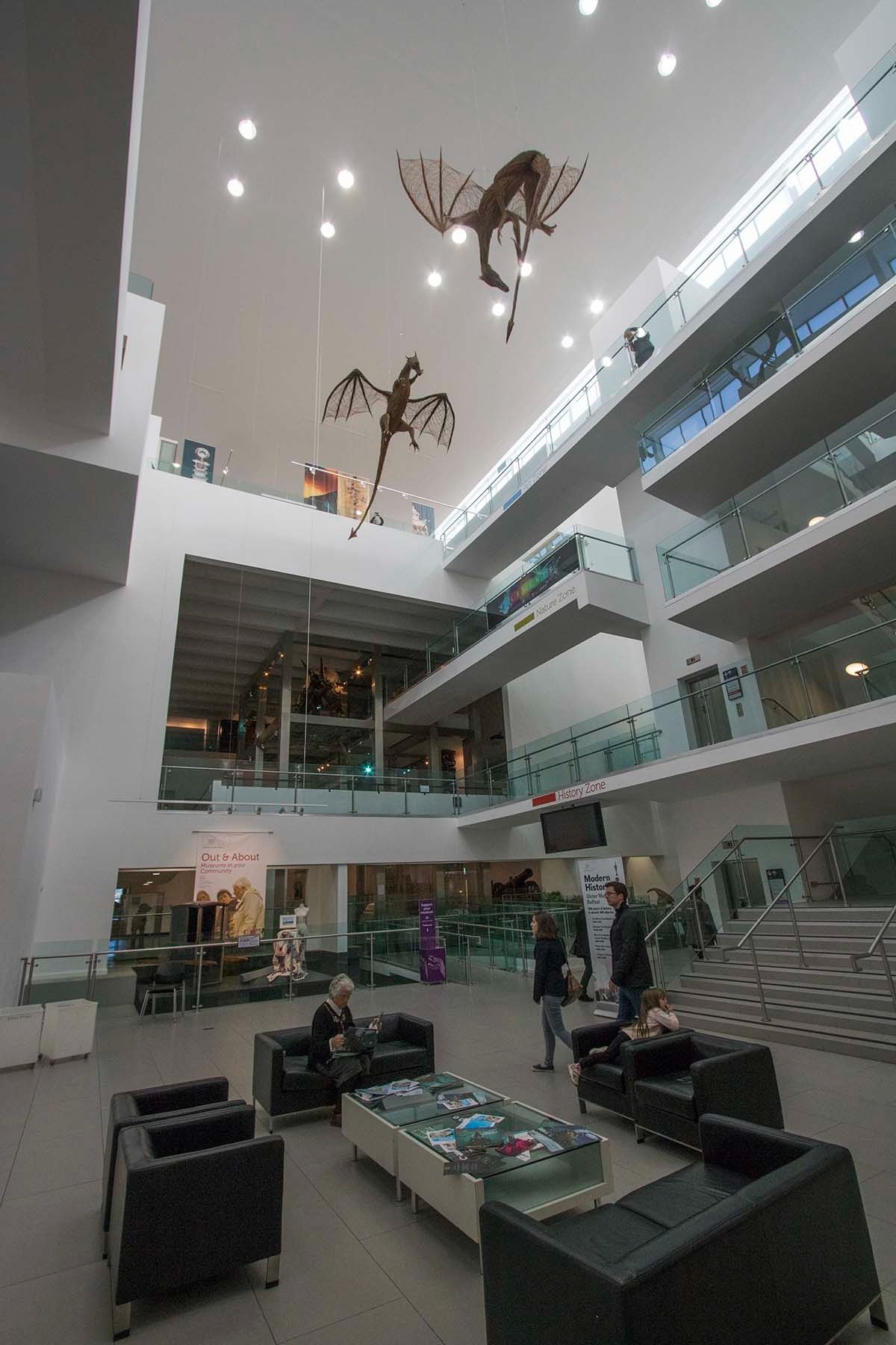 Inside Ulster Museum Belfast