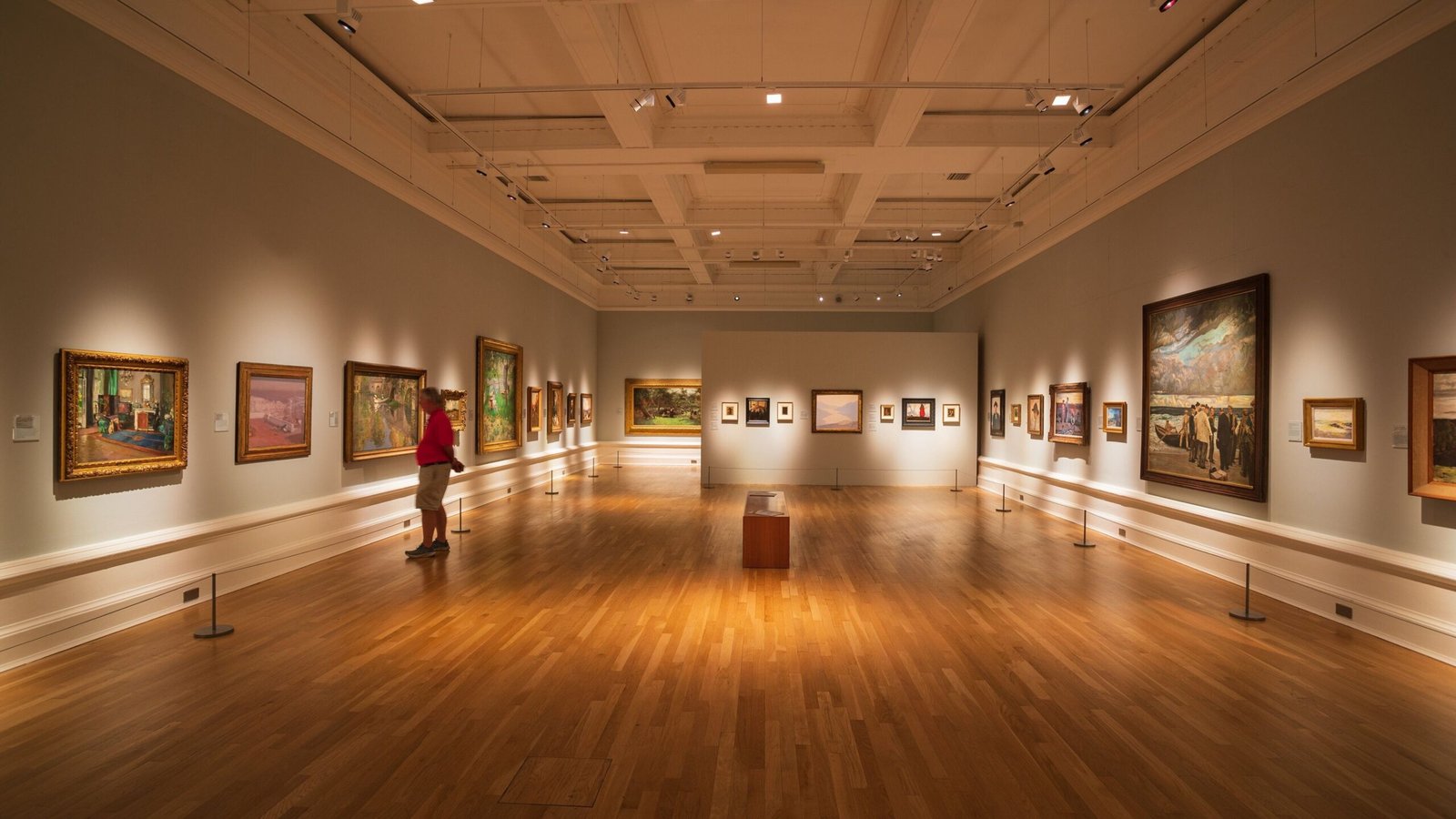 Art gallery at Ulster Museum Belfast