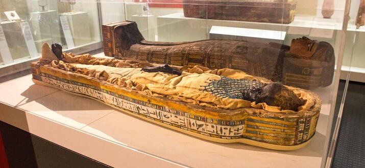 Ancient Egypt gallery at Ulster Museum